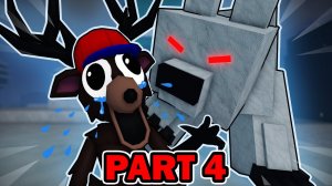 Оленята в 99 ночей в лесу! (Часть 4) Анимация Roblox | мультики роблокс