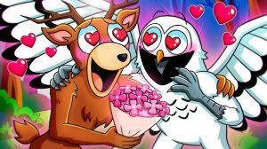 99 НОЧЕЙ В ЛЕСУ, но СОВА ДРУГ! 99 Nights in the Forest анимации