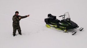 Обзор модернизаций мини снегохода Азимут