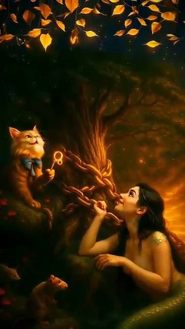 🌙 У лукоморья дуб зелёный — А.С. Пушкин _ смотреть онлайн