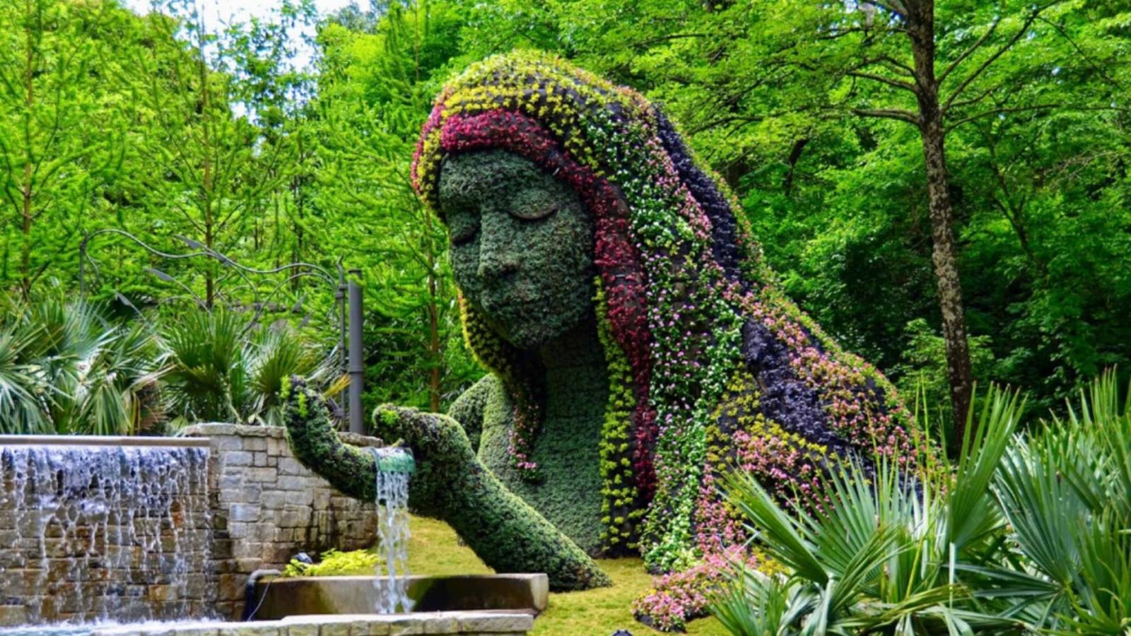 Мир исключительной красоты Atlanta Botanical Garden смотреть онлайн