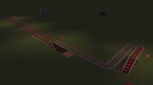 как сделать американские горки в Майнкрафте