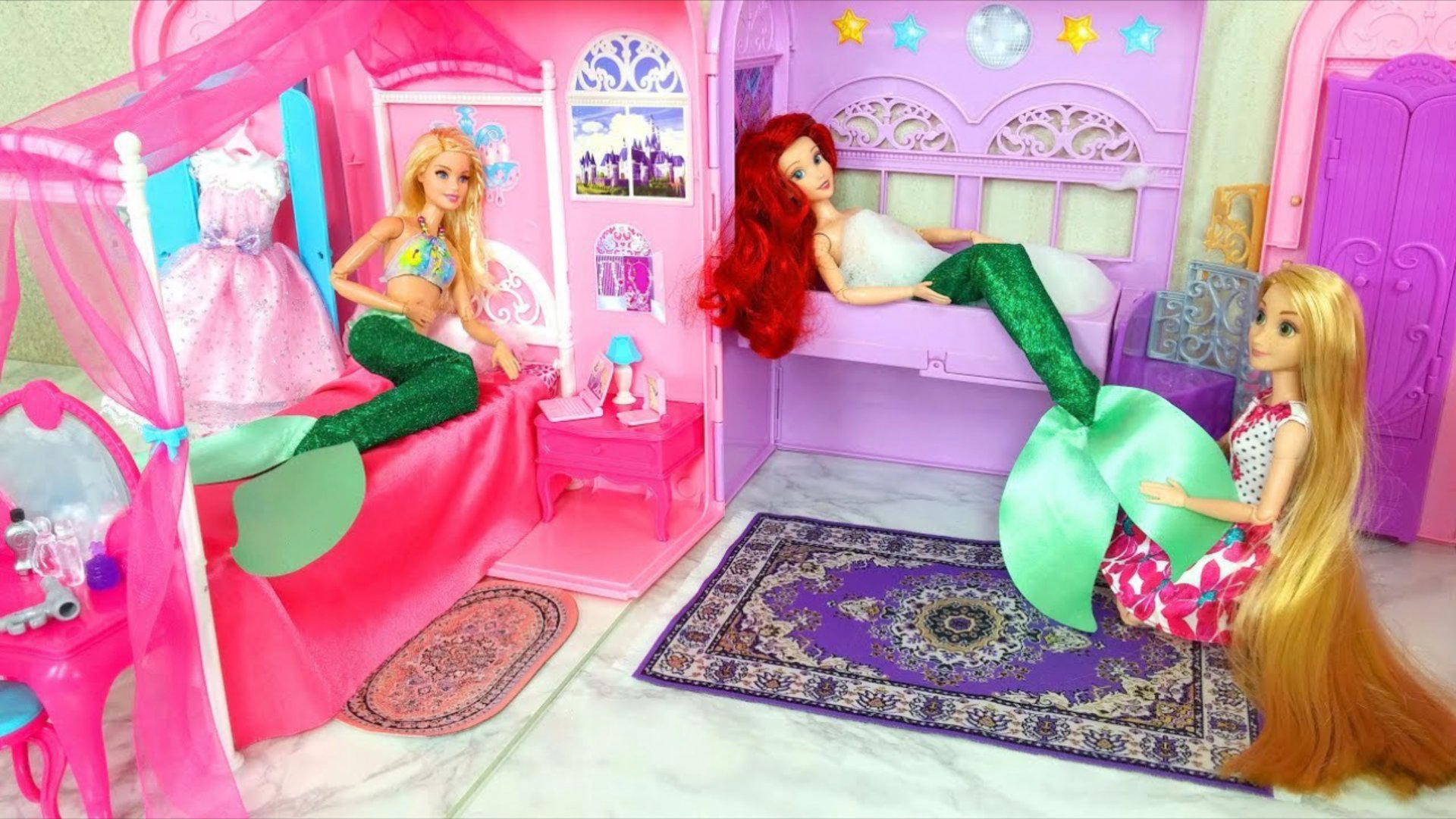 Барби русалки играем вместе смотреть онлайн