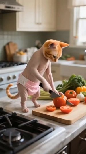 Сумка из кошачьей шерсти. #мультик #заработок #нейросеть #рекомендация #лайки #заработоконлайн #муль