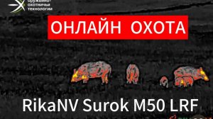 Тепловизор Surok M50 LRF в деле. Видео с охоты
