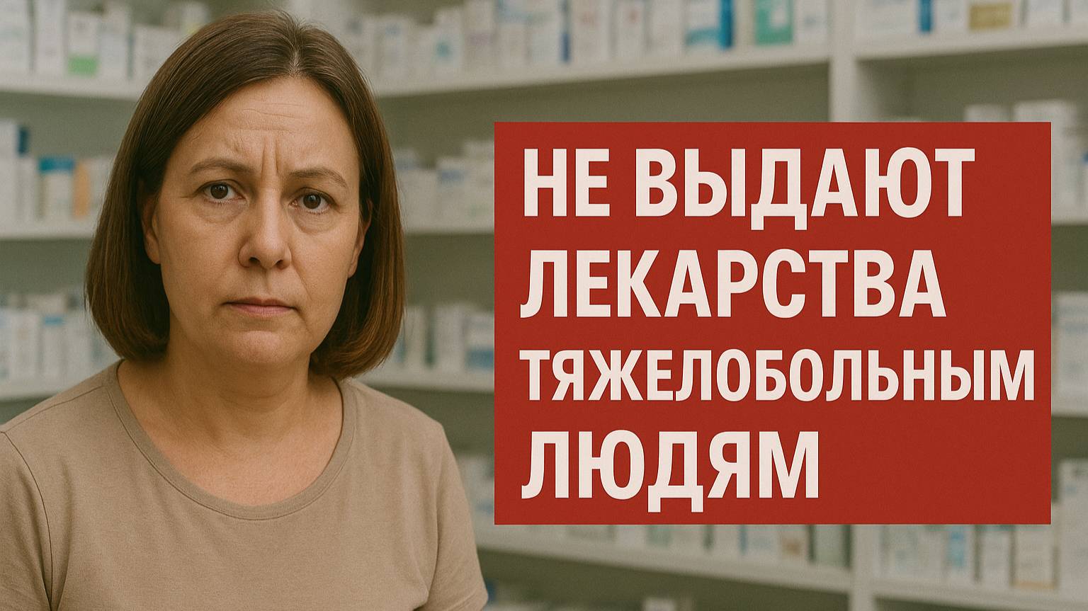 ЧИНОВНИКИ НЕ ВЫДАЮТ ЛЕКАРСТВА ТЯЖЕЛОБОЛЬНЫМ ЛЮДЯМ! смотреть онлайн