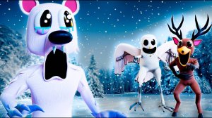 ПОЛЯРНЫЙ МЕДВЕДЬ_ ИСТОКИ ПРОИХОЖДЕНИЯ! 99 Nights in the Forest анимации