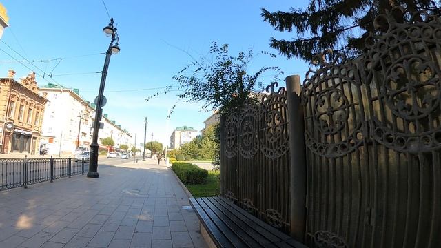 прогулки по ОМСКУ. ул.Ч ВАЛИХАНОВА И ДИП ПРЕДСТАВИТЕЛЬСТВО. смотреть онлайн