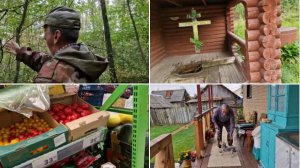 С УТРА ПОЕХАЛИ В ЛЕС НА РАЗВЕДКУ, А ПОТОМ В "ПЯТЕРОЧКУ" ЗА АПЕЛЬСИНАМИ.