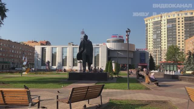 Площадь Ленина в Щелково Московской области смотреть онлайн