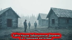 Мы Нашли Заброшенную Деревню в Тайге со странными жителями То Что Произошло Дальше ШОКИРОВАЛО ВСЕХ