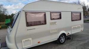 Немецкий автодом-турист,дом на колёсах,караван Avento Excellence на 4 места с французской кроватью
