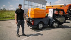 Поливомоечная система на ВКМ 1500