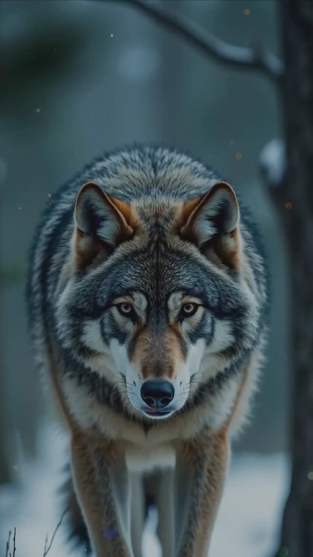 волк и охотник