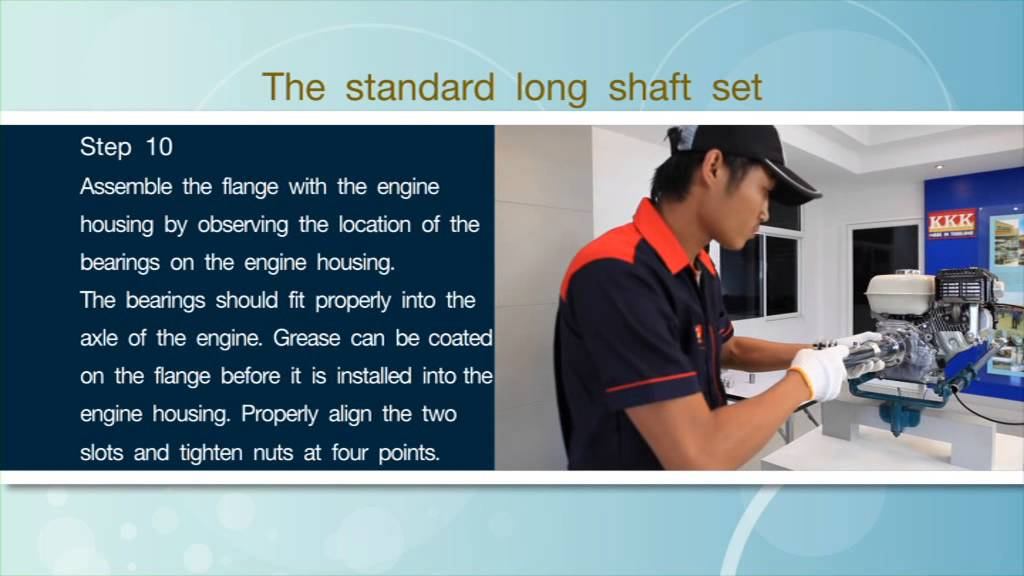 Мотор весло LongTail. Сборка и установка мотора