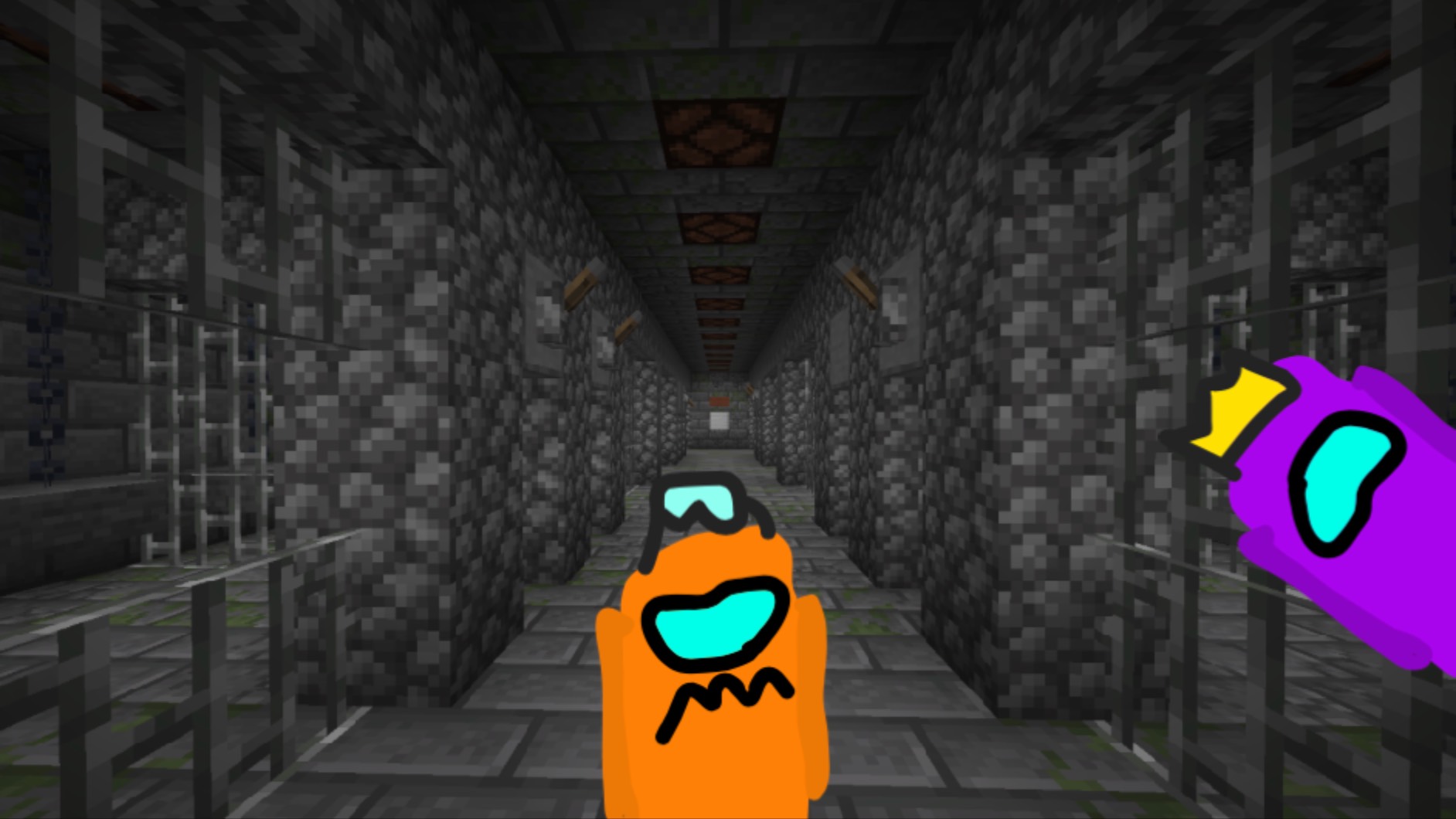 Друг сказал мне решить эту головоломку в Minecraft!!!