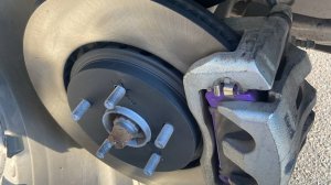 Замена передних тормозных колодок на Lexus RX350 RX200t RX300  4G  2015-2022