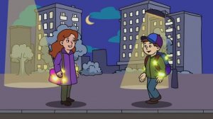 Ожившая раскраска от РСА I 3 сезон I Выпуск 13: "Волшебный значок – пешеходный светлячок"