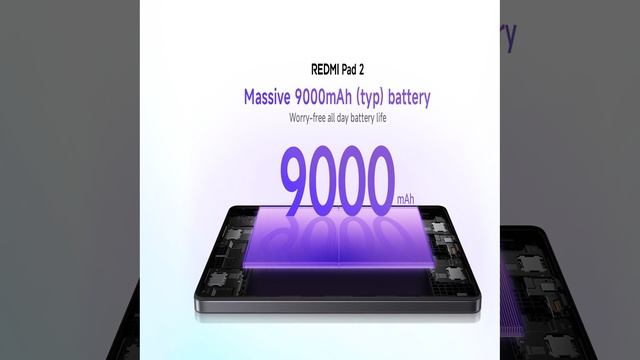 Планшет Xiaomi Redmi Pad 2 WIFI - краткий обзор смотреть онлайн