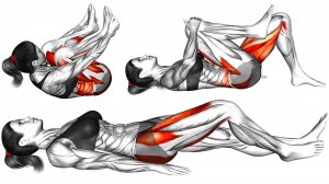 Упражнения лёжа в постели