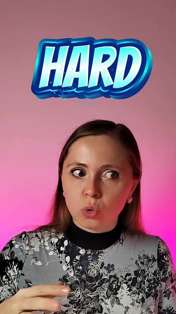 Hard vs Hardly: в чём разница #english смотреть онлайн