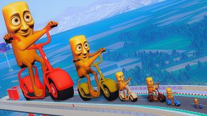 Тун Тун Тун Сахур | Мультфильмы для детей - Сборник № 165 🚔 Мир машинок 🚔