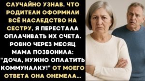 ИСТОРИИ ИЗ ЖИЗНИ/Родители оформили всё наследство на сестру/Рассказ жизненный/Аудиорассказы