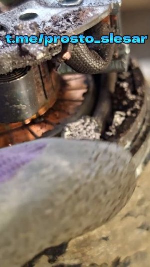 Разборка китайского стартера