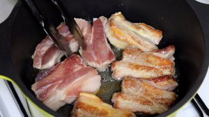 ЭТО Так ВКУСНО, Что я готовлю его почти каждый день! Ужин из свиных ребрышек в одной кастрюле!