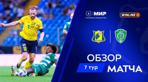 Обзор матча «Ростов» – «Ахмат» | Мир РПЛ 2025/26