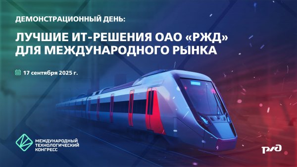 Best IT Solutions of JSC "Russian Railways" for the International Market