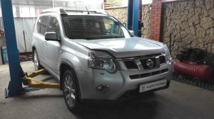 Замена подушки ДВС со стороны ГРМ на Ниссан Х трейл 2014 года Nissan X TRAIL