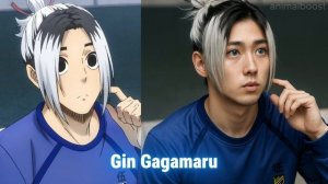 Персонажи аниме "Синяя тюрьма" в реальной жизни!