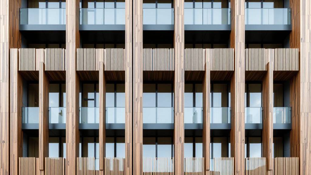 Фасад многофункционального центра с гостиницей смотреть онлайн