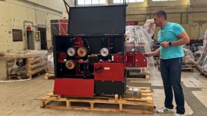 Станок SGPS-100: Мощная очистка профильных труб от ржавчины за один проход!