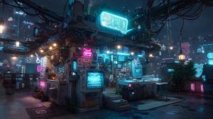 Cyberpunk 2077 Workshop ｜ Ambient Music for Coding & Focus