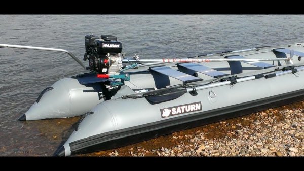 Мотор-весло 6.5 л.с. LTB KKK RD200 Lifan168F2L + лодка SATURN SK487XL