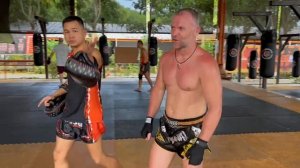 Клуб Тайгер, Муай Тай , тренировка