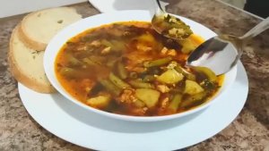 Суп с фаршем - вкусный и простой рецепт.