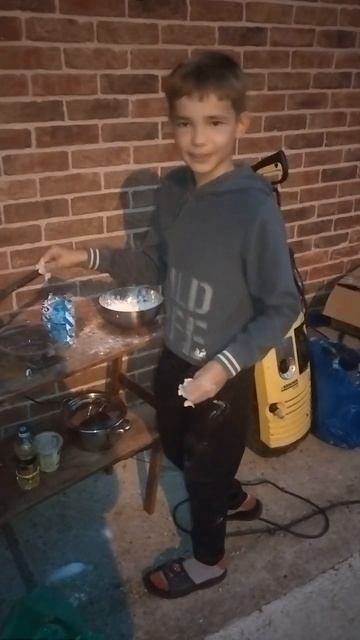 Приготовили рыбу