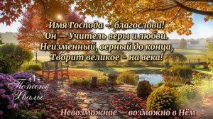 Невозможное, возможно в НЁМ!
