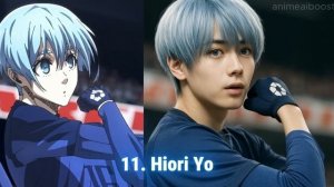 Топ самых популярных персонажей Blue Lock (Синей тюрьмы) в реальной жизни