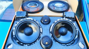 Замена штатных динамиков в Renault Logan на DL Audio Anaconda 165 Comp