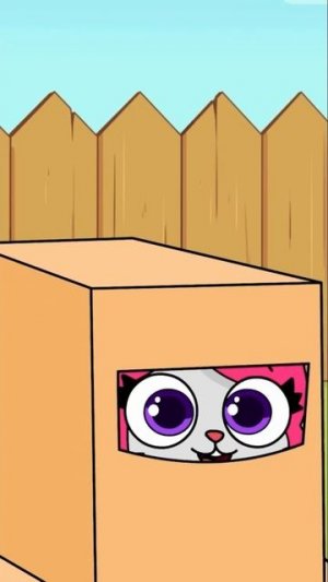 СТАЛА ЛЕТАЮЩЕЙ КОШКОЙ ЧЕЛЛЕНДЖ #луана #челлендж #мультик