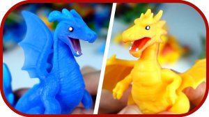 Легендарные драконы. Огненные, водные и земляные драконы. Сюрпризы антистресс.