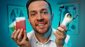 АСМР Детальный Осмотр у Невролога: Проверка Зрения, Слуха, Обоняния, Вкуса и Осязания