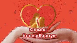 Калина. Елена Карпук.