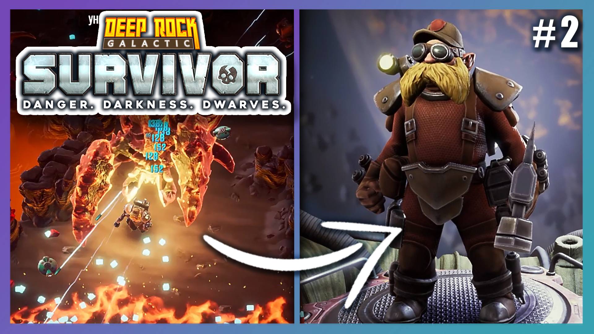 Во что поиграть? ► Deep Rock Galactic Survivor прохождение ► 2 смотреть онлайн