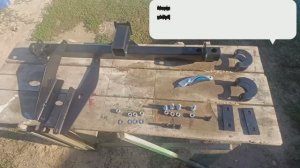 Установка кронштейна под квадрат в передний бампер Ваз 21214 Lada Niva Код - ka-2121