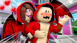 Джей Джей был укушен вампиром в её доме! Анимация Роблокс